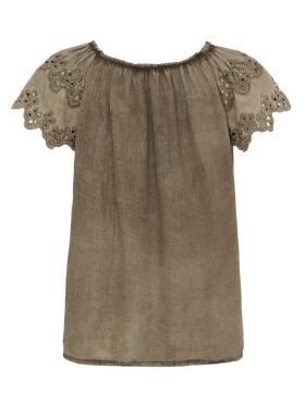 Marta Du Chateau Randi brun Bluse
