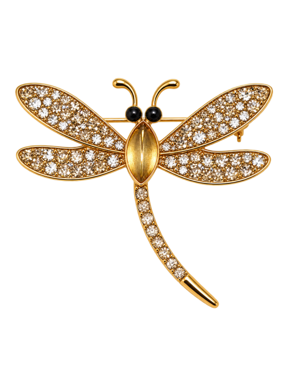 Three M - Three M Guldsmeds broche