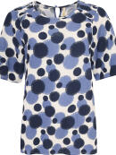 Ofelia - Ofelia Holly blå bluse Ofelia - Ofelia Holly blå bluse
