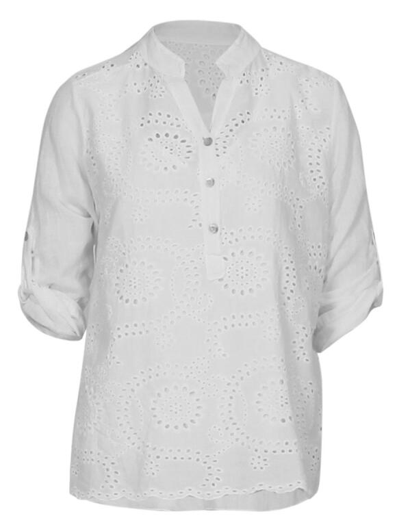 Marc Lauge - Marc lauge indra hvid Skjorte/bluse