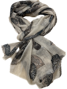Three M - Three M 2301 beige Tørklæde