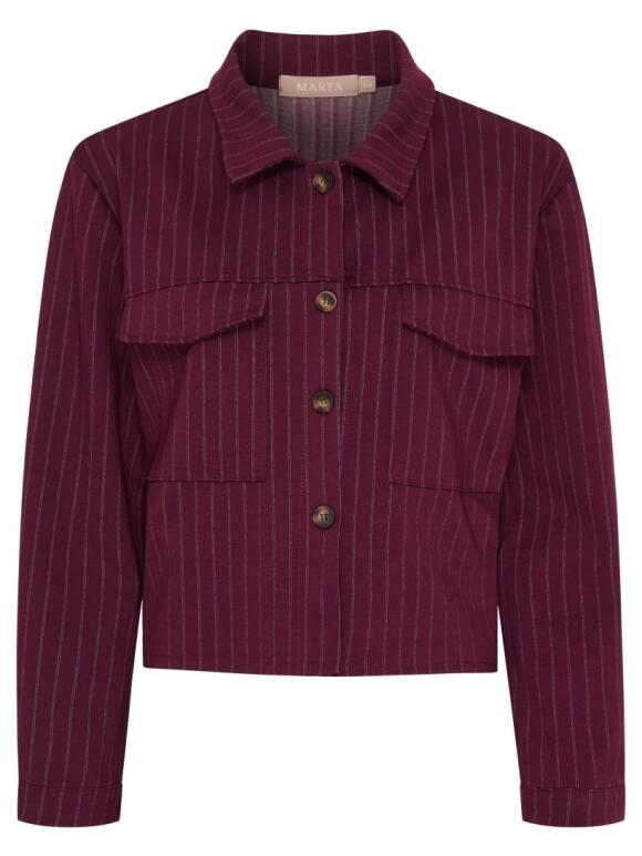 Marta Du Château - Marta Du Charteau bordeaux Jakke Marta Du Château - Marta Du Charteau bordeaux Jakke