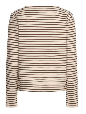 Red Button 5085 Terry brun Sweat t-Shirt