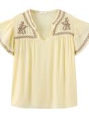 One Two Luxzuz - OT8027-2963VIKA GUL Bluse One Two Luxzuz - OT8027-2963VIKA GUL Bluse