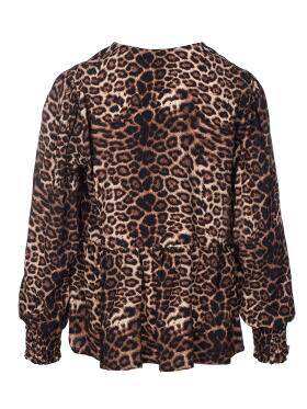 One Two Luxzuz - One Two Luxzuz Lyneto brun bluse