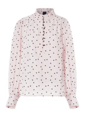 One Two Luxzuz Flow lyserød skjorte