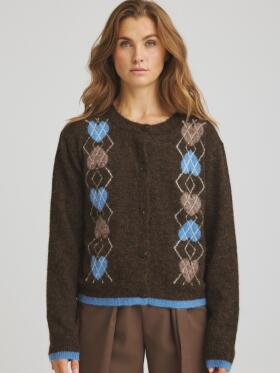 One Two Luxzuz Zazia brun Cardigan