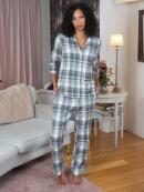 Trofé - Trofé grå flonels Pyjamas