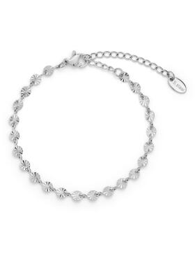 Marta Du Chateau Jade sølvfarvet Armbånd