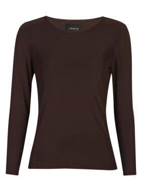 Libertè Essentiel brun mesh bluse Libertè Essentiel brun mesh bluse
