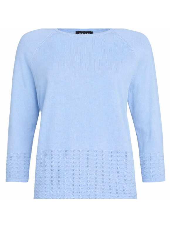 Sunday - Sunday 6935 lyseblå strik