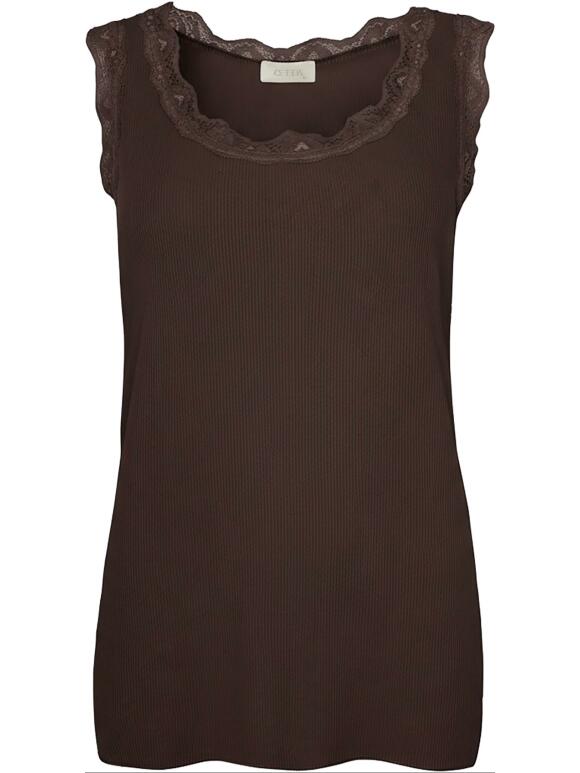 Ofelia - Ofelia Issa brun top Ofelia - Ofelia Issa brun top