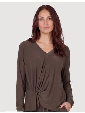 Nü Denmark Ditte brun bluse Nü Denmark Ditte brun bluse