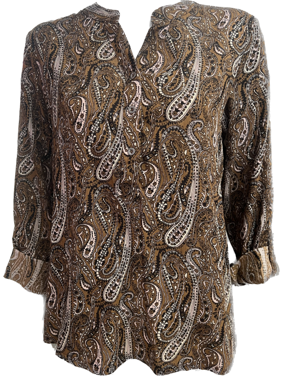 Ofelia - Ofelia Janne brun bluse