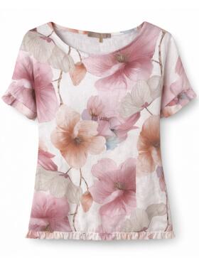 Marta Du Chateau Mathea pink bluse