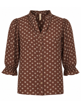 Ofelia Lou mocca Skjorte/bluse