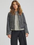 One Two Luxzuz - One Two Luxzuz Zantro koksgrå denim Jakke One Two Luxzuz - One Two Luxzuz Zantro koksgrå denim Jakke