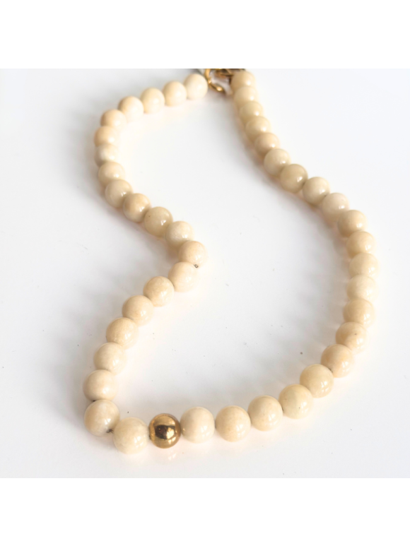 Bay by Aqua Dulce - Bay By Aqua Dulce B6955 beige Halskæde