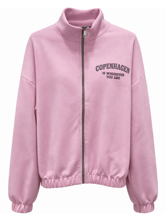 Marta Du Château - Marta Du Chateau Nete pink sweat cardigan Marta Du Château - Marta Du Chateau Nete pink sweat cardigan