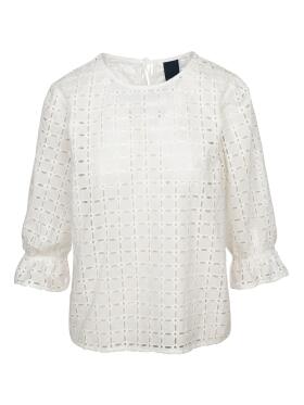 One Two Luxzuz - One Two Luxzuz Constan hvid Bluse