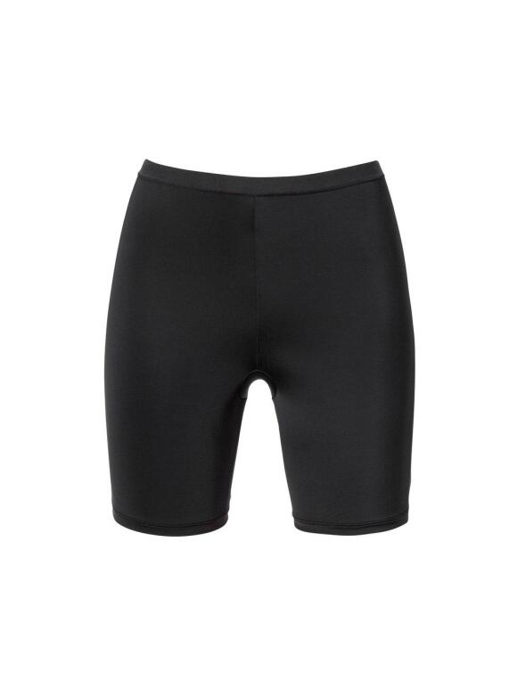 Trofé - Trofé sorte glatte cykelshorts