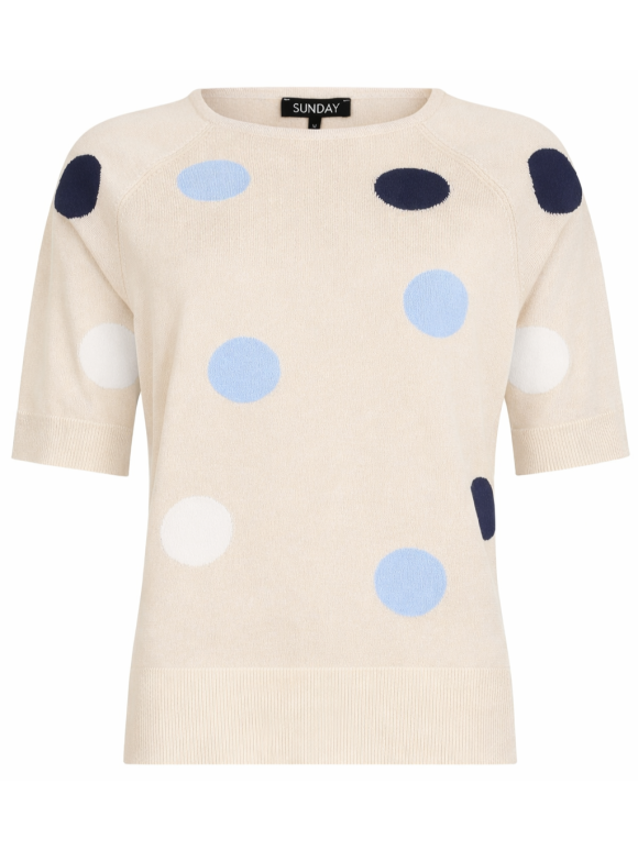 Sunday - Sunday 6156 sandfarvet Strik Sunday - Sunday 6156 sandfarvet Strik