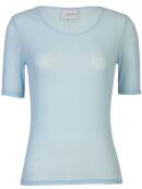 Libertè Essentiel - Libertè Essentiels mesh lyseblå T-Shirt Libertè Essentiel - Libertè Essentiels mesh lyseblå T-Shirt