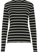 One Two Luxzuz Wollenio sort t-shirt