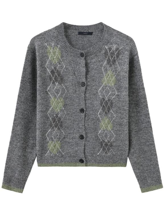 One Two Luxzuz - One Two Luxzuz Zazia grå cardigan One Two Luxzuz - One Two Luxzuz Zazia grå cardigan