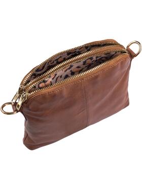 Orchid cognac farvet taske