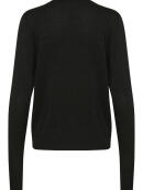 Kaffe - Kaffe Regina sort Cardigan Kaffe - Kaffe Regina sort Cardigan