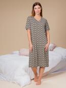 Trofé - Trofè sort/hvid Natkjole