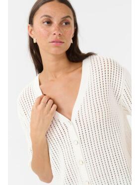 Kaffe Solar hvid Cardigan