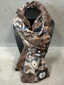 Vanting - Vanting paisley printet tørklæde Vanting - Vanting paisley printet tørklæde