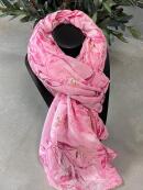 Vanting - Vanting tørklæde i enten lyserødt eller grønt