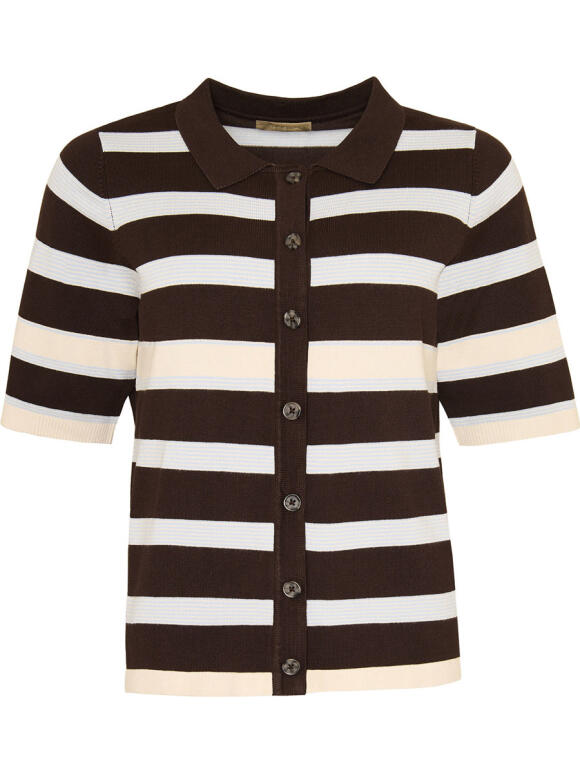 Ofelia - Ofelia Bine brun Cardigan Ofelia - Ofelia Bine brun Cardigan