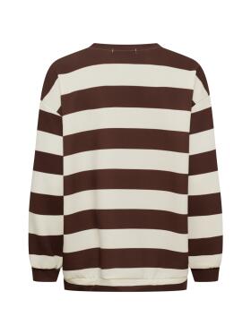 Marta Du Chateau Nerina brun Sweat-Shirt Marta Du Chateau Nerina brun Sweat-Shirt