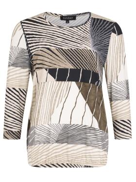 Sunday 6424 beige Bluse