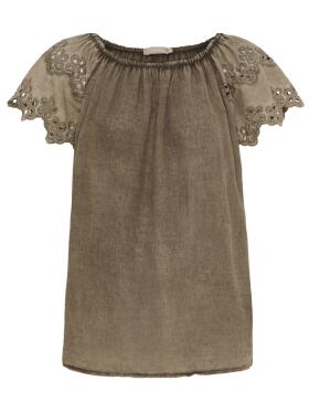 Marta Du Chateau Randi brun Bluse