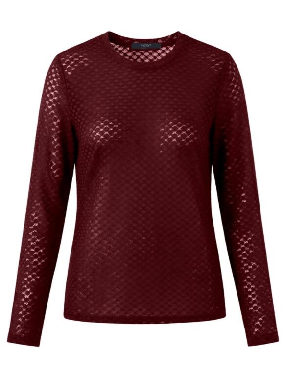 One Two Luxzuz - One Two Luxzuz Segberg bordeaux Bluse One Two Luxzuz - One Two Luxzuz Segberg bordeaux Bluse