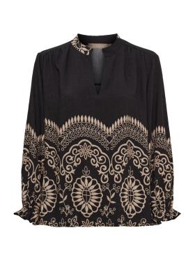 Marta Du Chateau Linden sort Skjorte/bluse Marta Du Chateau Linden sort Skjorte/bluse