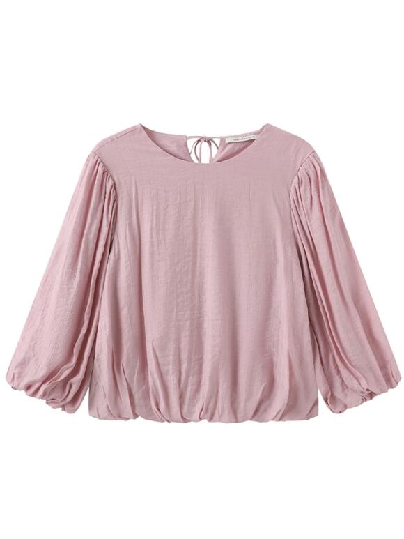 One Two Luxzuz - One Two Luxzuz Leis lyserød bluse One Two Luxzuz - One Two Luxzuz Leis lyserød bluse