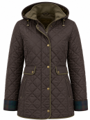 Windfield - Danwear Ketty brun dyne jakke Windfield - Danwear Ketty brun dyne jakke