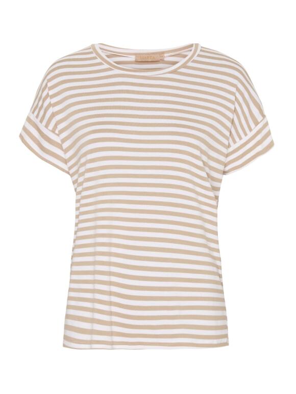 Marta Du Château - Marta Du Chateau 85356 beige t-shirt