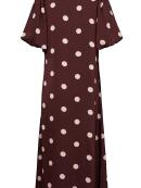 Libertè Essentiel - Liberté Essentiel Dotti aubergine kjole