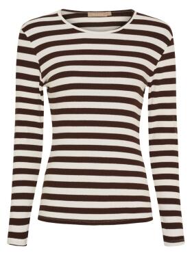 Marta Du Chateau Begonia brun t-shirt