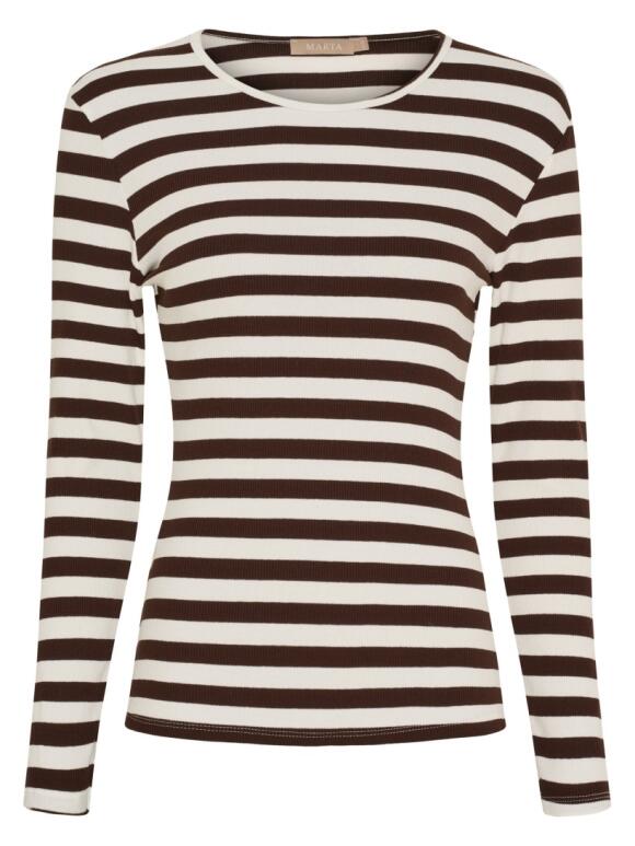 Marta Du Château - Marta Du Chateau Begonia brun t-shirt Marta Du Château - Marta Du Chateau Begonia brun t-shirt