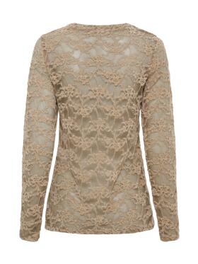 Marta Du Chateau Primula beige Bluse Marta Du Chateau Primula beige Bluse