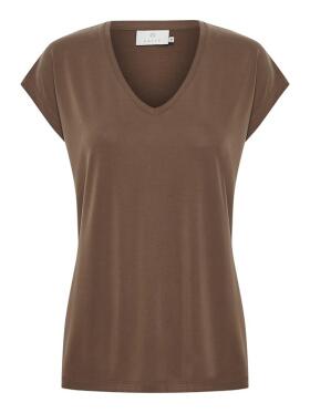 Kaffe Lise brun t-shirt