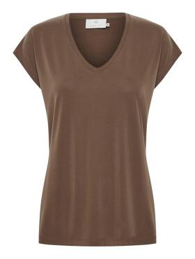 Kaffe - Kaffe Lise brun t-shirt